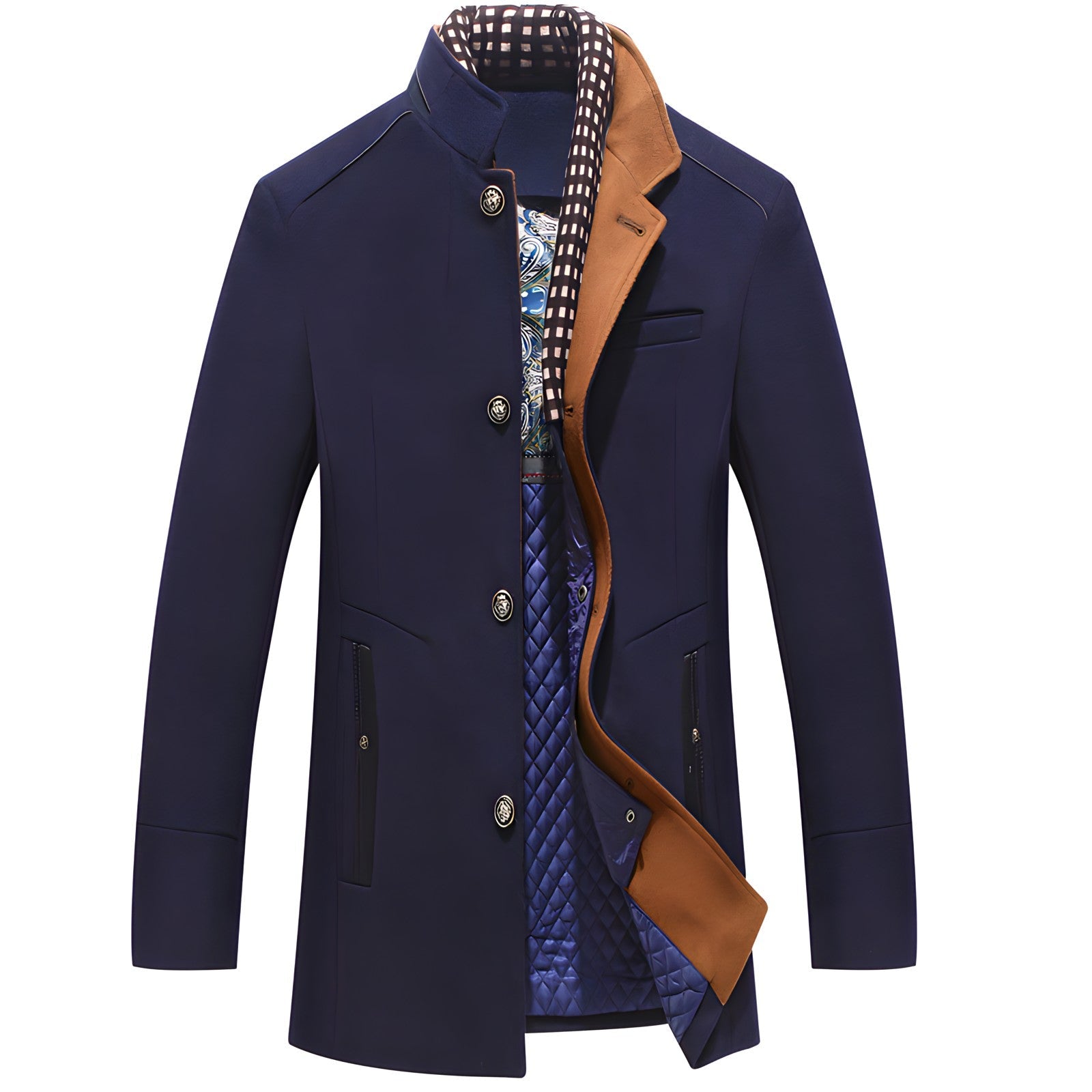 (50% off) Vaden™ - Coat with detachable scarf [Last day discount] 