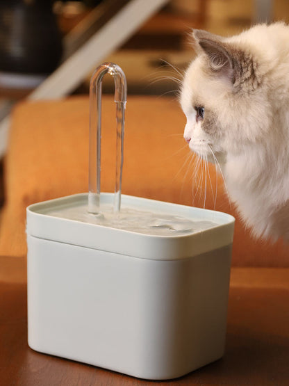 Automatic drinking fountain for pets