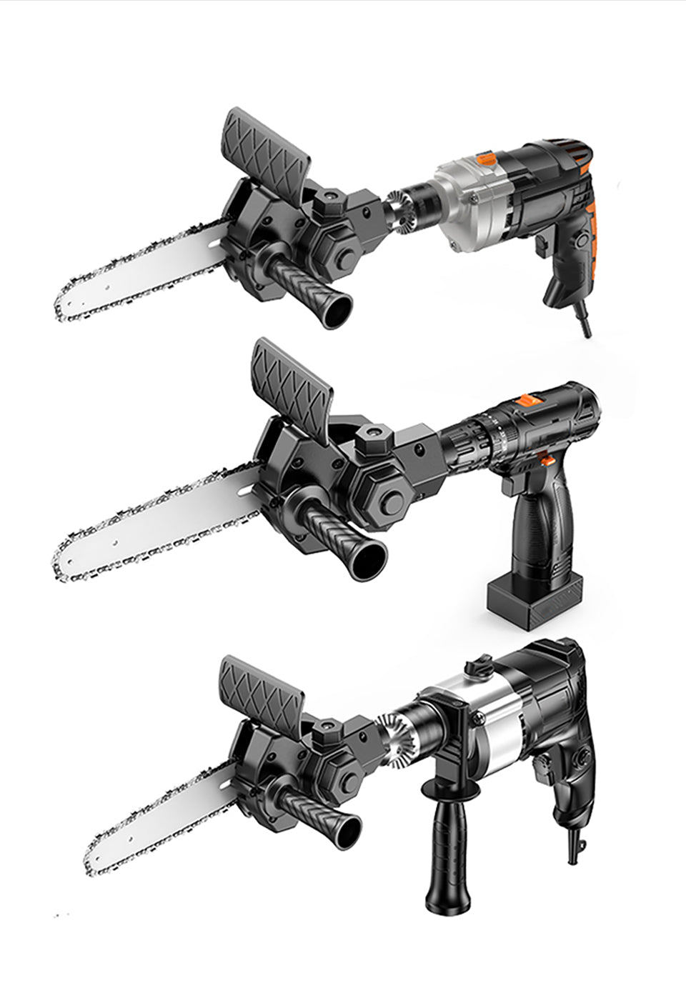 Universal Chainsaw Drill Attachment™ 【Last Day Discount】