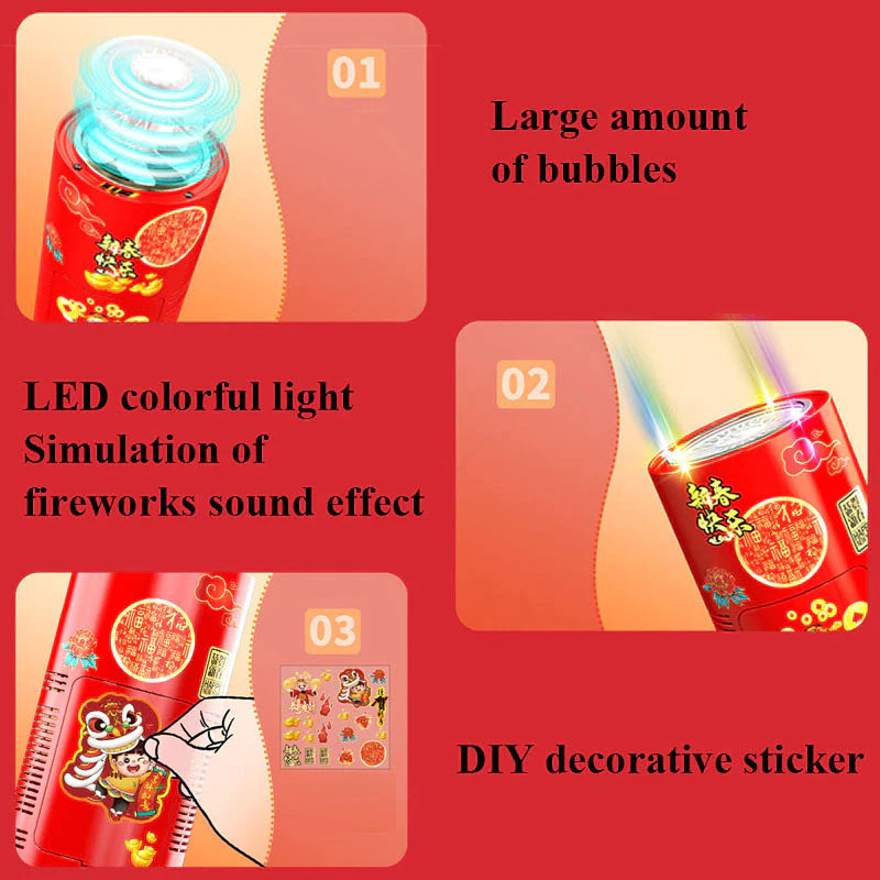 FunBubbles™ - Soap Bubble Fireworks【Last day discount】