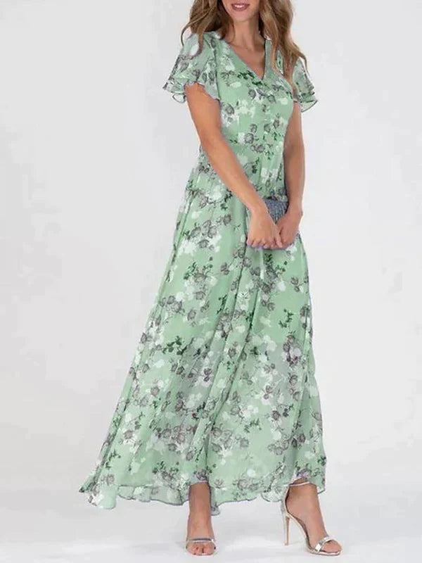 (50% off) Isabella™ - Elegant and stylish summer dress with floral pattern [Last day discount]