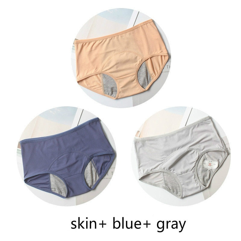 LeakProof™ - High Waist Leakproof Panties (3 Pack) [Last Day Discount] 