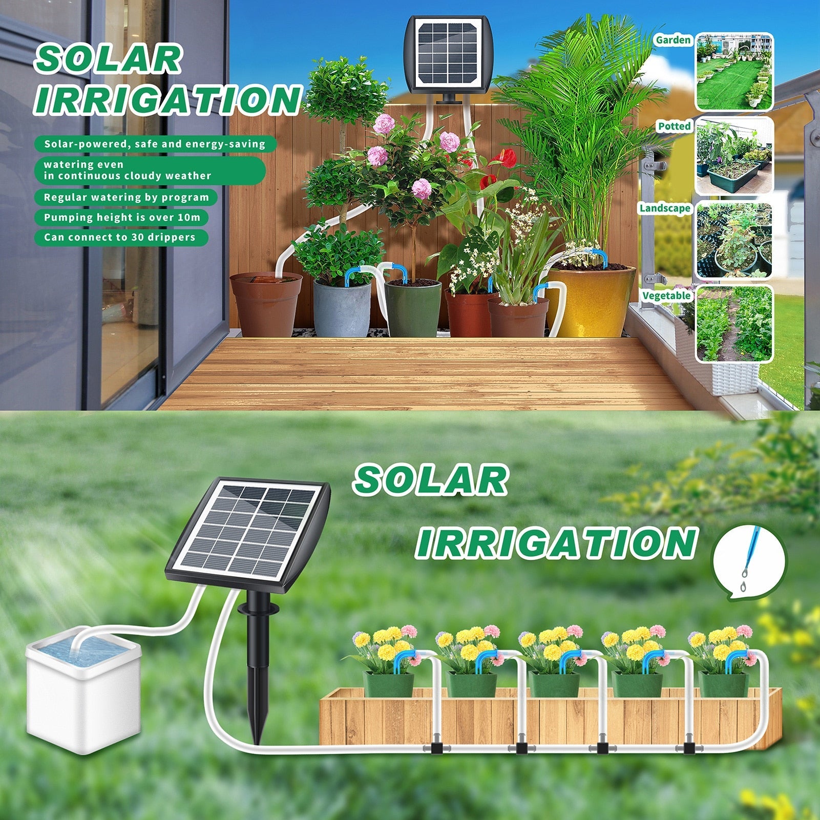 (50% off) Solar Irrigation™ - Never worry about your plants again! [Last day discount]