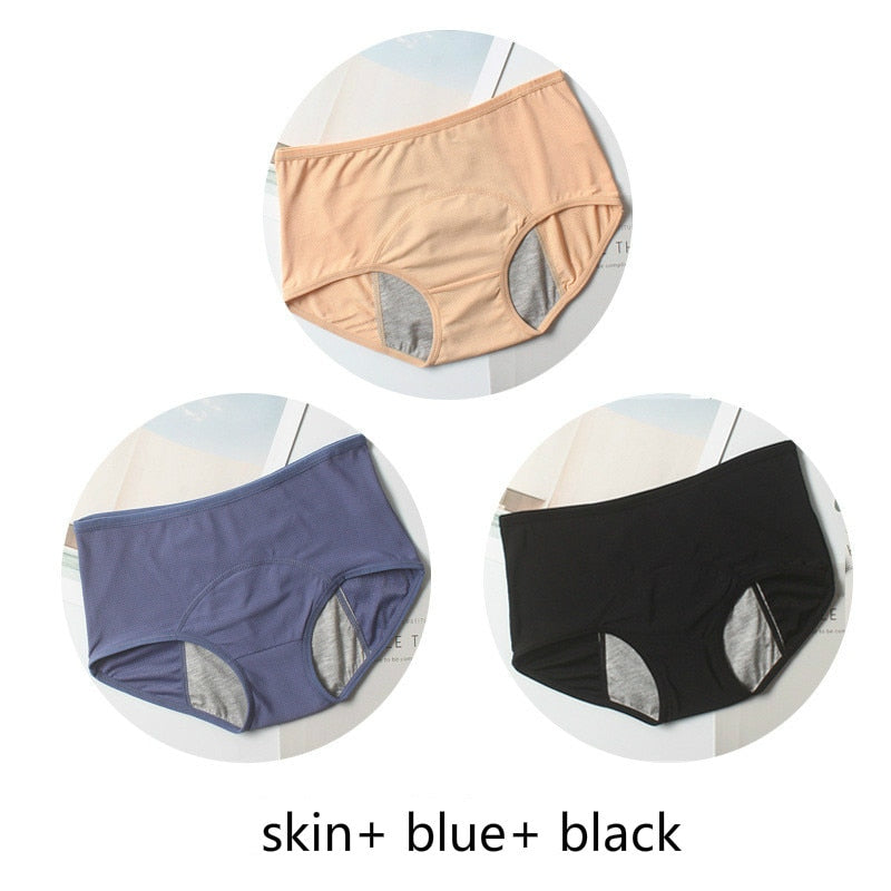 LeakProof™ - High Waist Leakproof Panties (3 Pack) [Last Day Discount] 