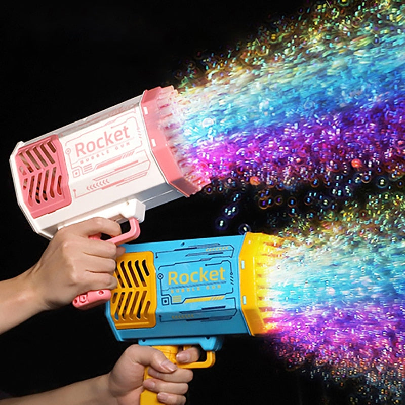 Soap Bubble Gun Rocket Soap Bubbles Automatic