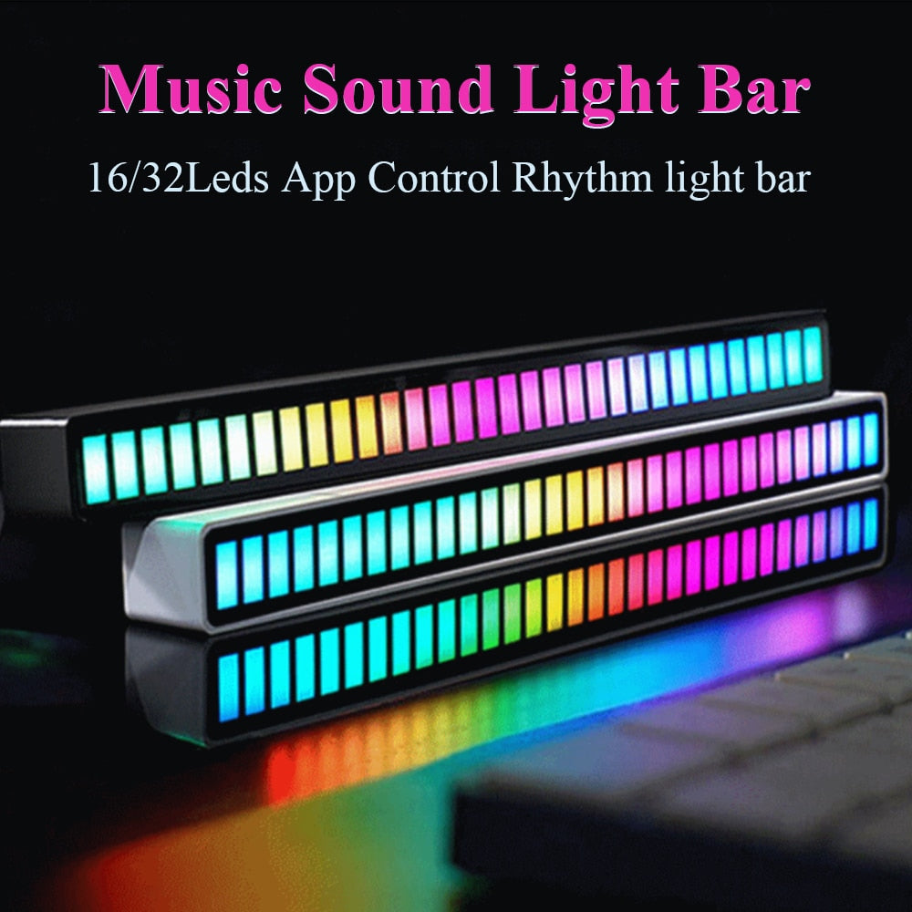 Two LED Music Rhythm Bars