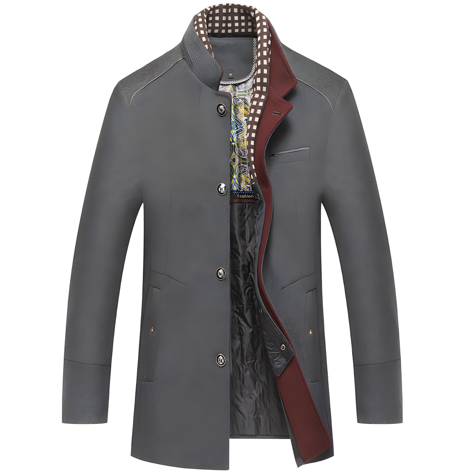 (50% off) Vaden™ - Coat with detachable scarf [Last day discount] 