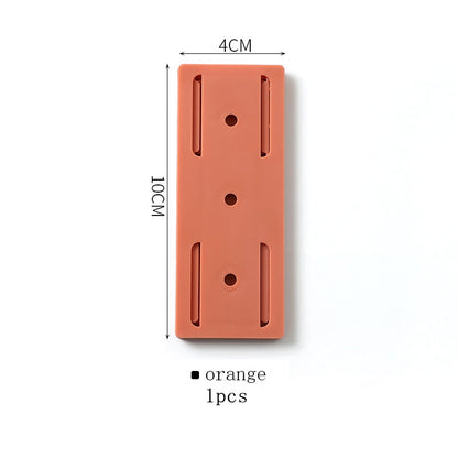 Self -adhesive socket strip holder