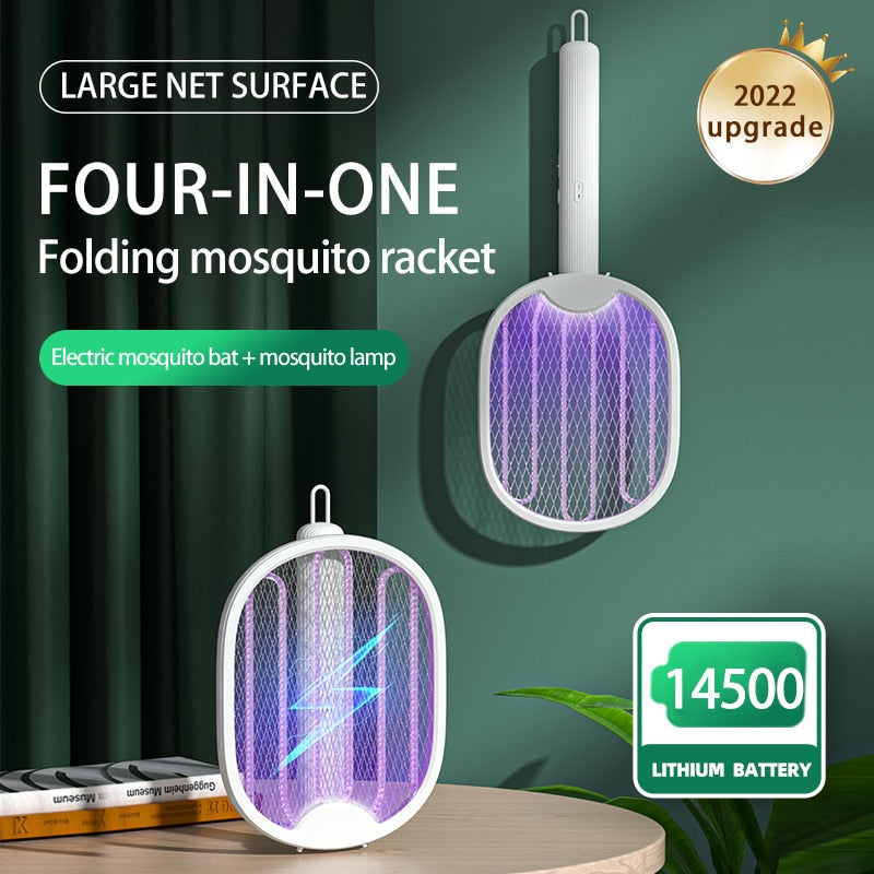 4 in 1 foldable electrical mosquito zapper