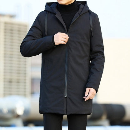 Feeded men's coat