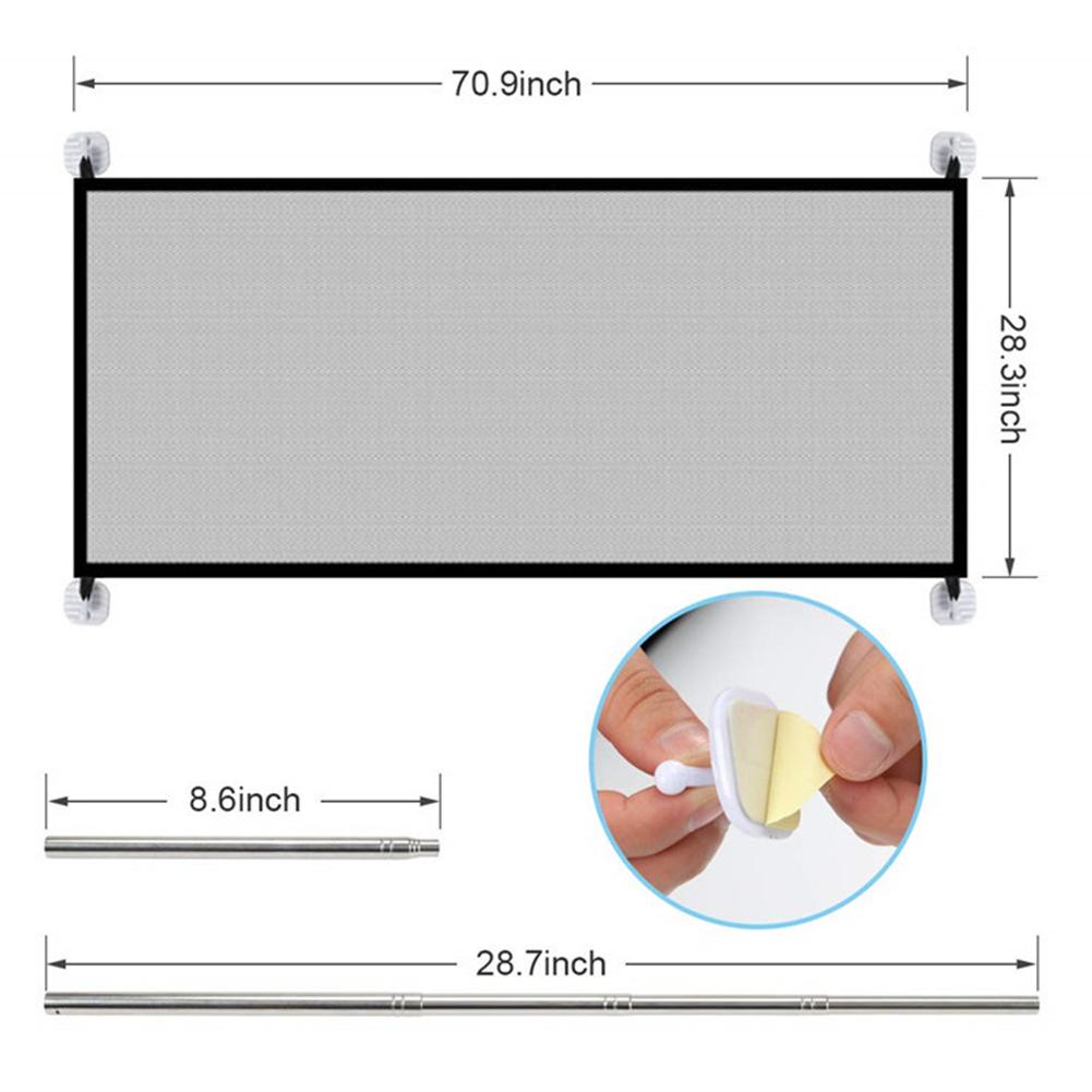 Safety Gate Pet/Child Drill-Free Retractable