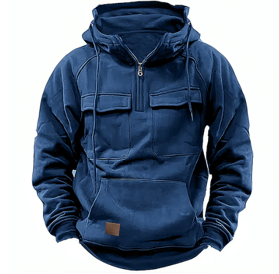 (50% off) Famy™ - Men's Casual Quarter Zip Hoodie [Last Day Discount]