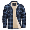 (50% off) Erichy™ - Men's Plaid Flannel Fleece Overshirt [Last Day Discount]