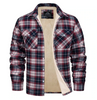 (50% off) Erichy™ - Men's Plaid Flannel Fleece Overshirt [Last Day Discount]