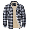 (50% off) Erichy™ - Men's Plaid Flannel Fleece Overshirt [Last Day Discount]