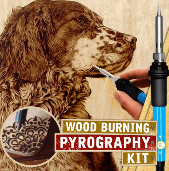 Wood Burning Pyrography Set (28 Pieces)【Last Day Discount】