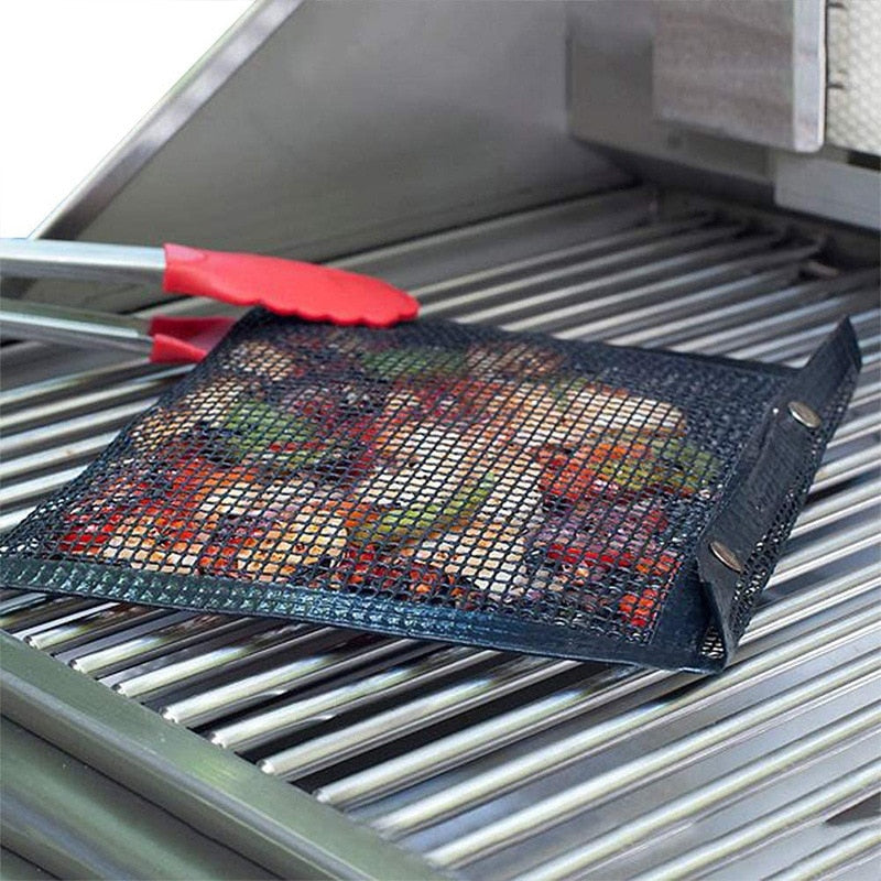 (1+1 Free) BBQ Net™ - From now on nothing will fall into the grill! [Ketzter Tag Discount] 