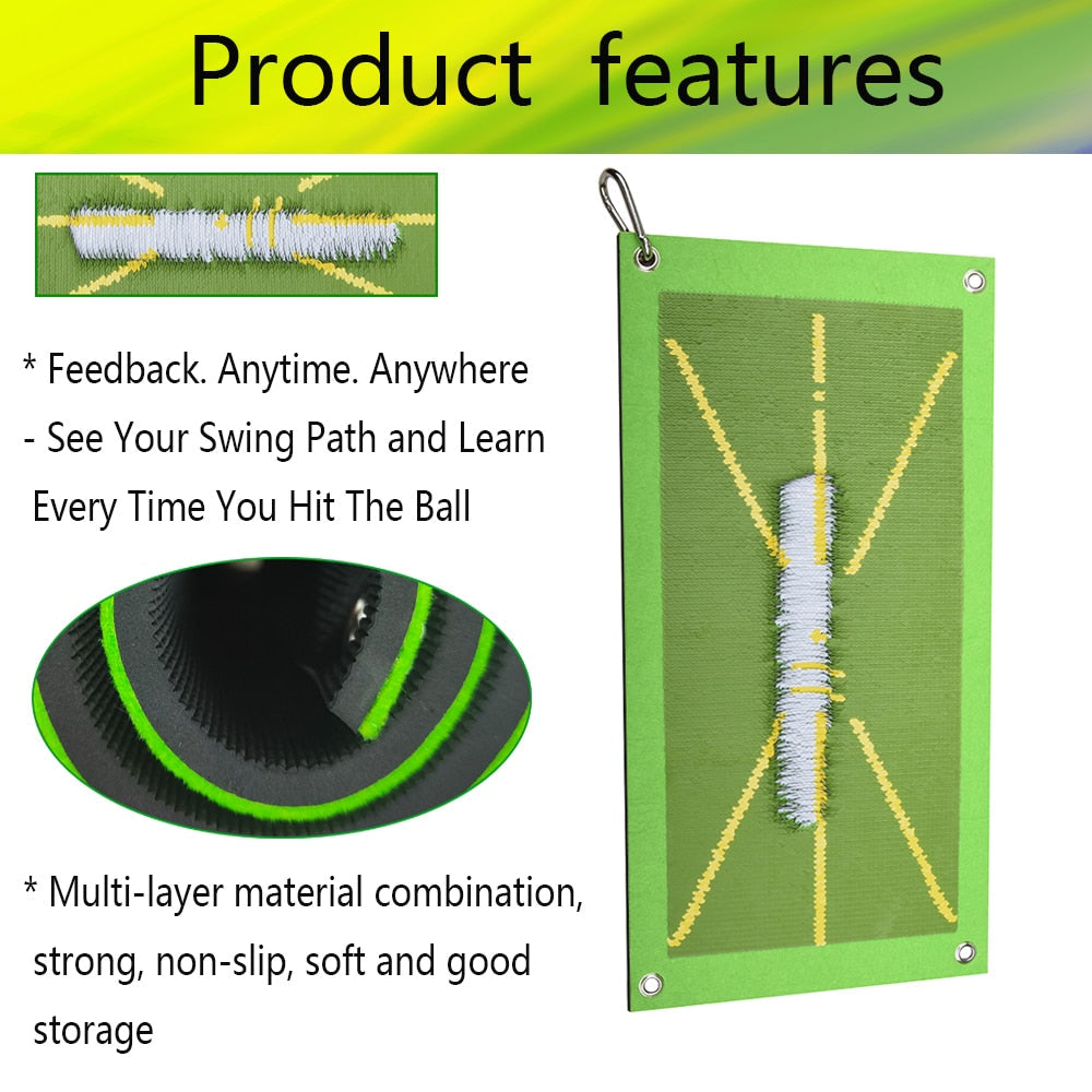 Golf training mat - Get a perfect swing!【Last day discount】