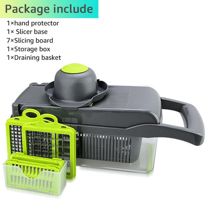 Multifunctional vegetable cutter