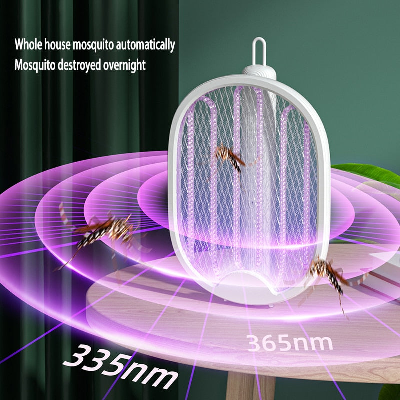 4 in 1 foldable electrical mosquito zapper