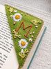 Book™ Personalized Hand Embroidered Corner Bookmark