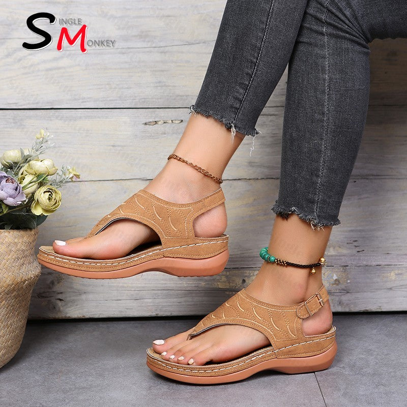 Martina - The best fashionable leather sandals for summer