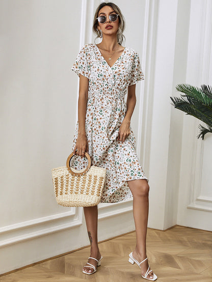 Floralthreads | Floral summer dress