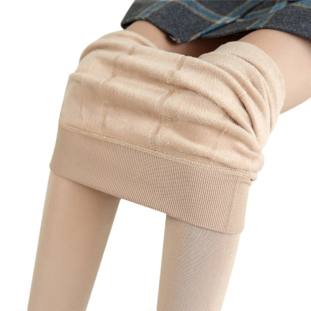 Warm superstretch plush gaps