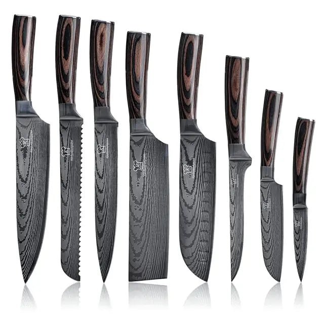 Asian Knife Set Premium 【Last Day Discount】 