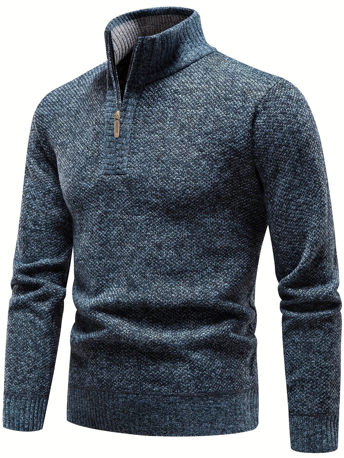 (50% off) Allan™ - Thermal Sweater Warm Casual Half Zip [Last Day Discount] 