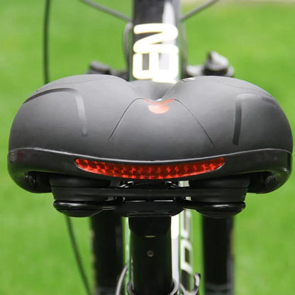 Premium padded bicycle saddle