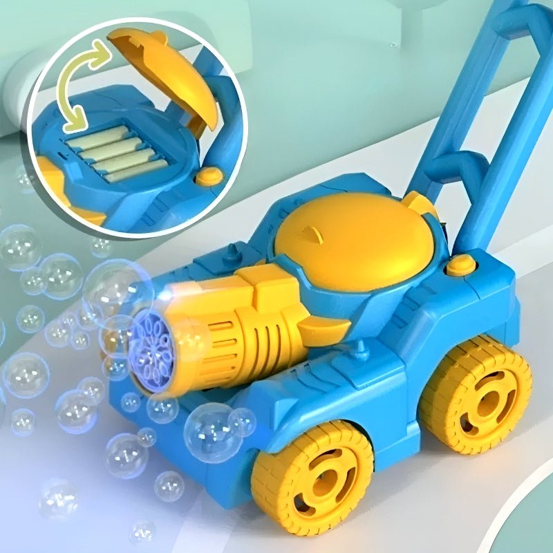 BubblyMow™ - Automatic Bubble Blowing Lawn Mower Toy [Last Day Discount]