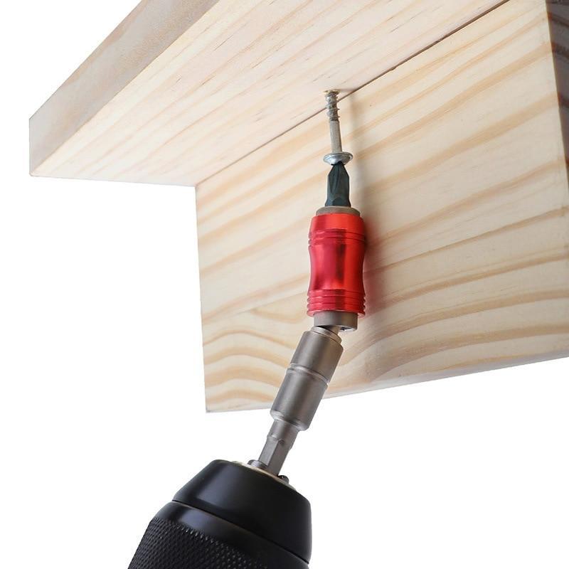 Magnetic screw drill