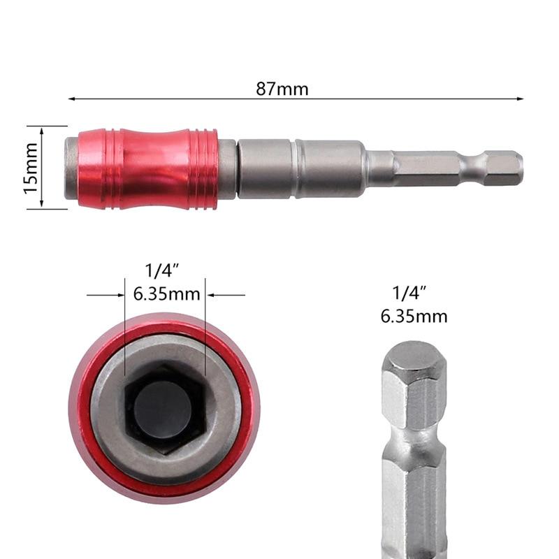 Magnetic screw drill