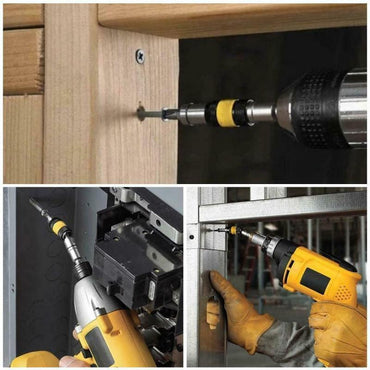 Magnetic screw drill