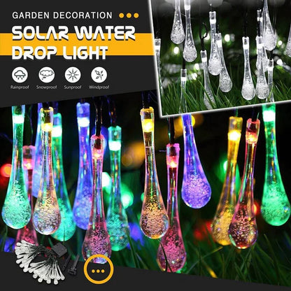 Solar drop lamps