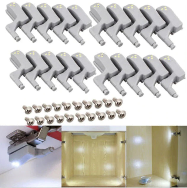 Automated LED motion detectors