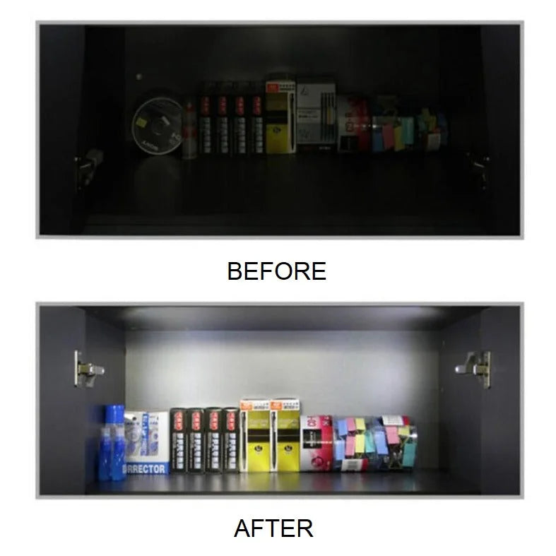 Automated LED motion detectors