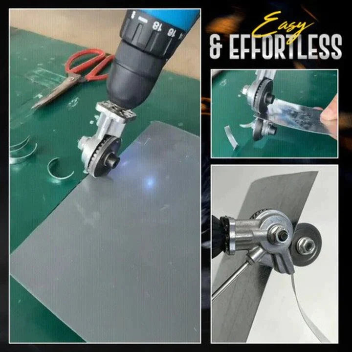 50% OFF | Metal Cutter™️ | Electric Drill Plate Cutter Attachment