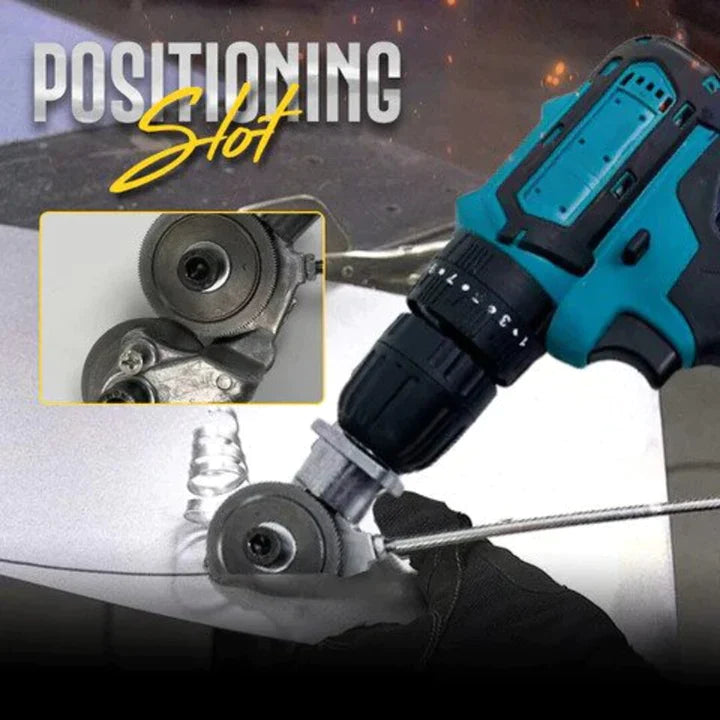 50% OFF | Metal Cutter™️ | Electric Drill Plate Cutter Attachment