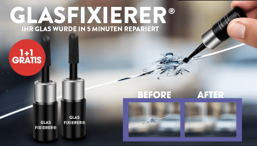 Glass Fixer® Your glass was repaired in 5 minutes