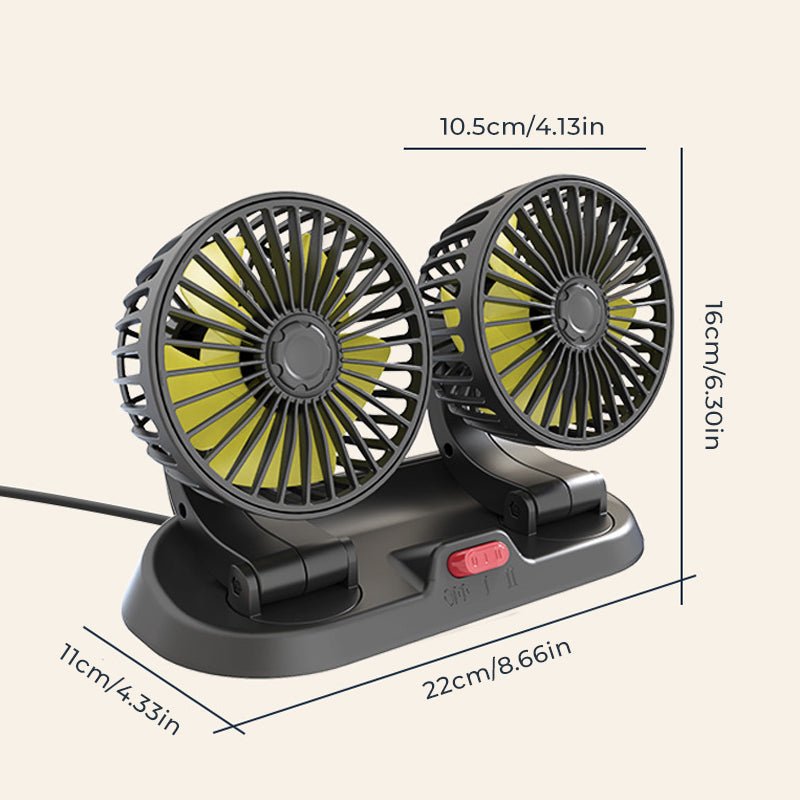 Auto-cooling fan