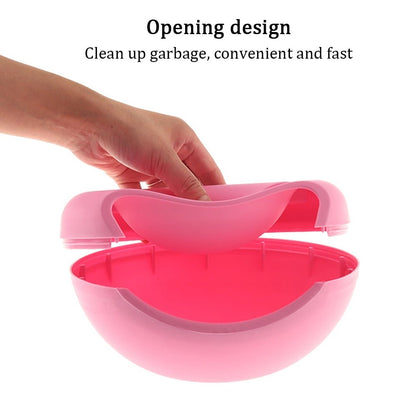 Snack bowl with a cell phone holder