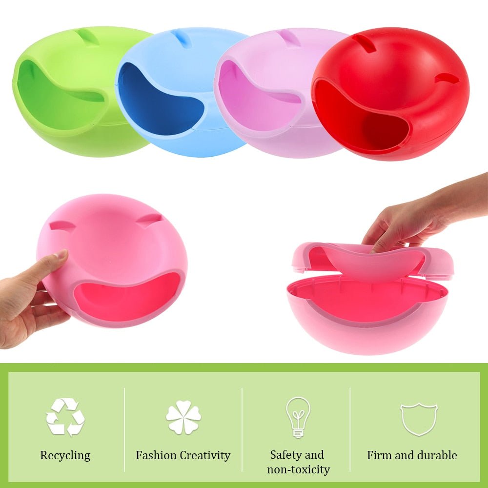 (1+1 Free) Snack Bowl™ | Snack bowl with smartphone holder 【Last day discount】 