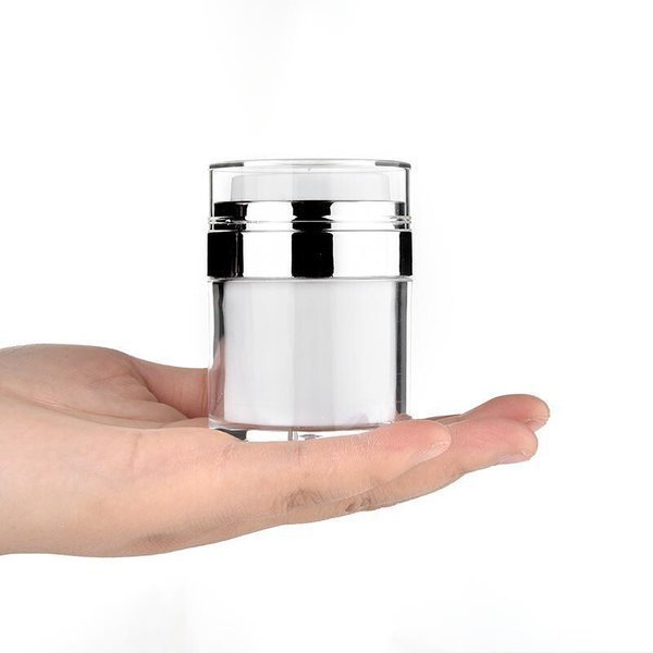 Refillable cosmetic bottle