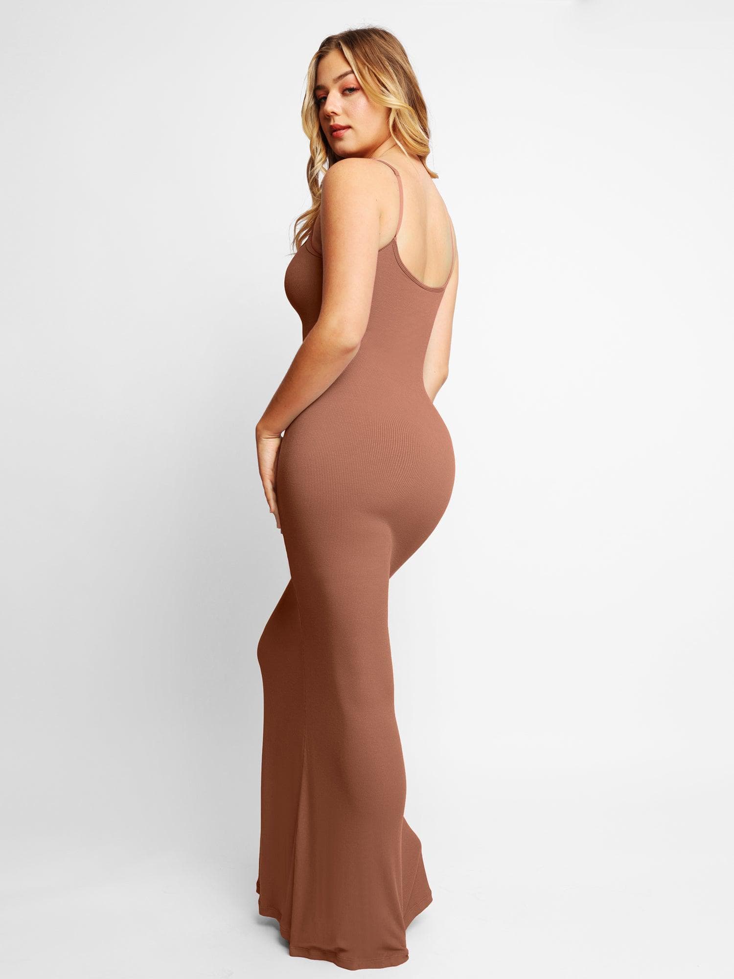 (50% off) Eve™ - Built-in Shapewear Modal Soft Lounge Dresses [Last Day Discount] 