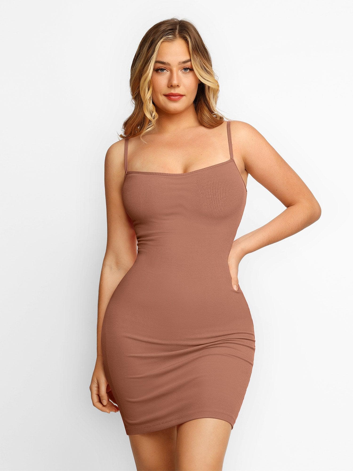 (50% off) Eve™ - Built-in Shapewear Modal Soft Lounge Dresses [Last Day Discount] 