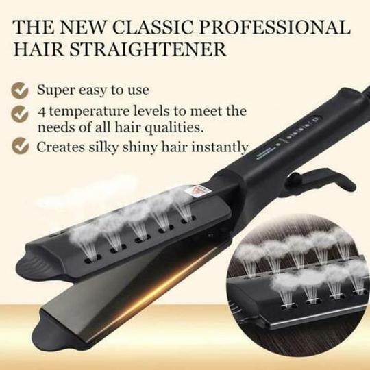 (50% off) HairFlat™ - Ceramic Tourmaline Ionic Flat Iron Hair Straightener [Last Day Discount]