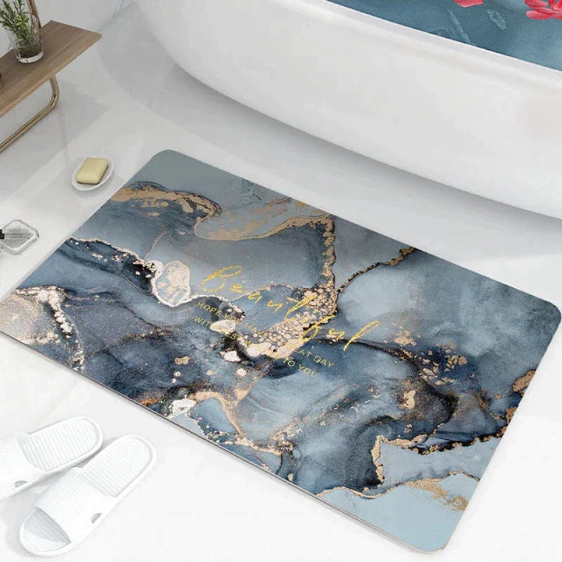 (50% off) MarbleMat™ - Geometric Marble Bath Mat [Last Day Discount]