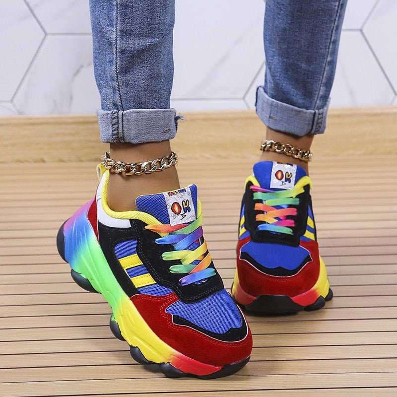 Rainbow women's sneakers